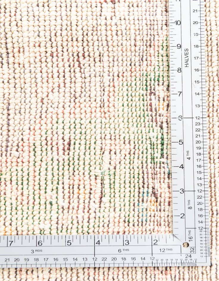 Detail image of 6' 4 x 9' 1  Hand Knotted Ultra Vintage Persian Wool Rug