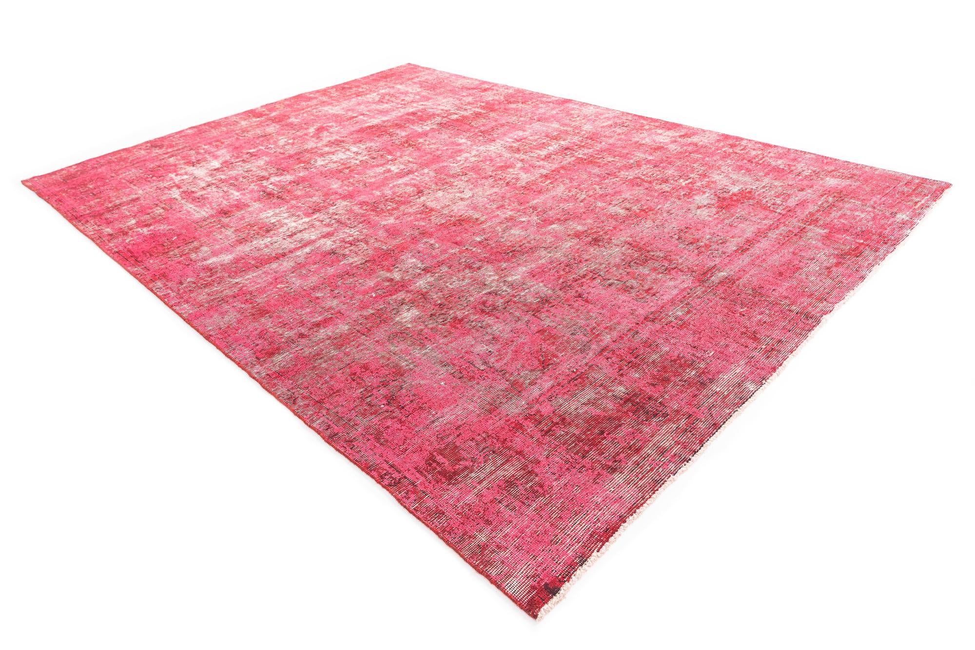 9' 1 x 12' 6 Hand Knotted Ultra Vintage Persian Wool Rug