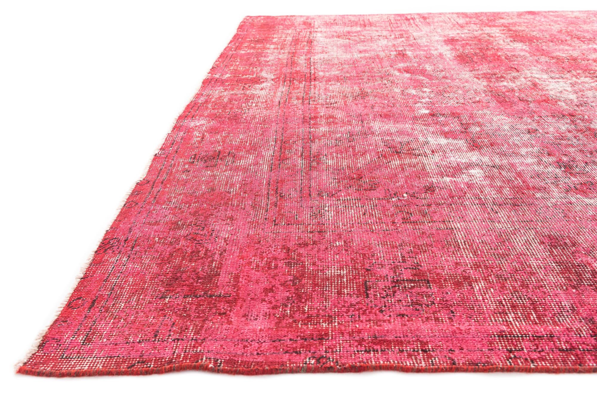 9' 1 x 12' 6 Hand Knotted Ultra Vintage Persian Wool Rug