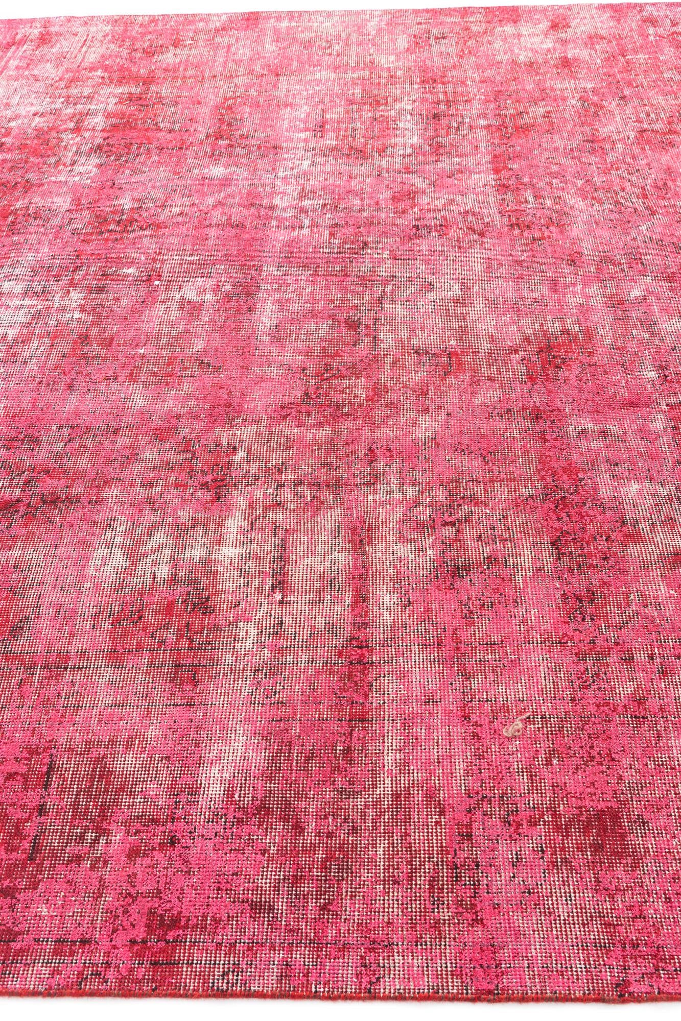 9' 1 x 12' 6 Hand Knotted Ultra Vintage Persian Wool Rug