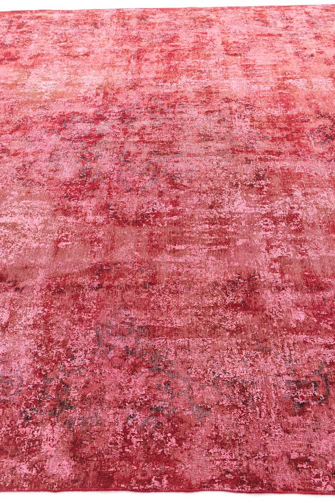 9' 7 x 12' 9 Hand Knotted Ultra Vintage Persian Wool Rug