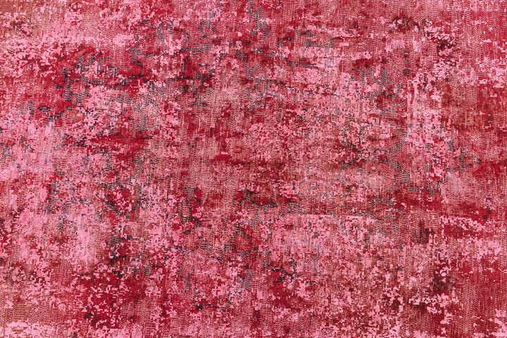9' 7 x 12' 9 Hand Knotted Ultra Vintage Persian Wool Rug