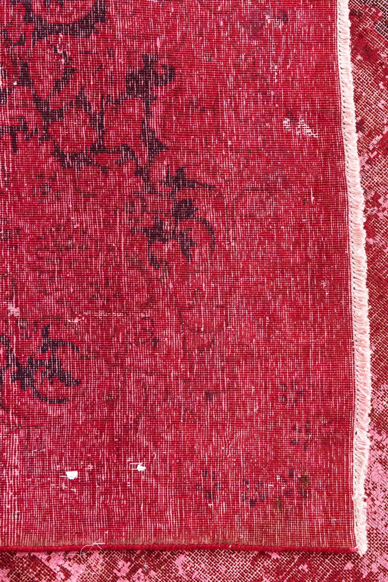 9' 7 x 12' 9 Hand Knotted Ultra Vintage Persian Wool Rug
