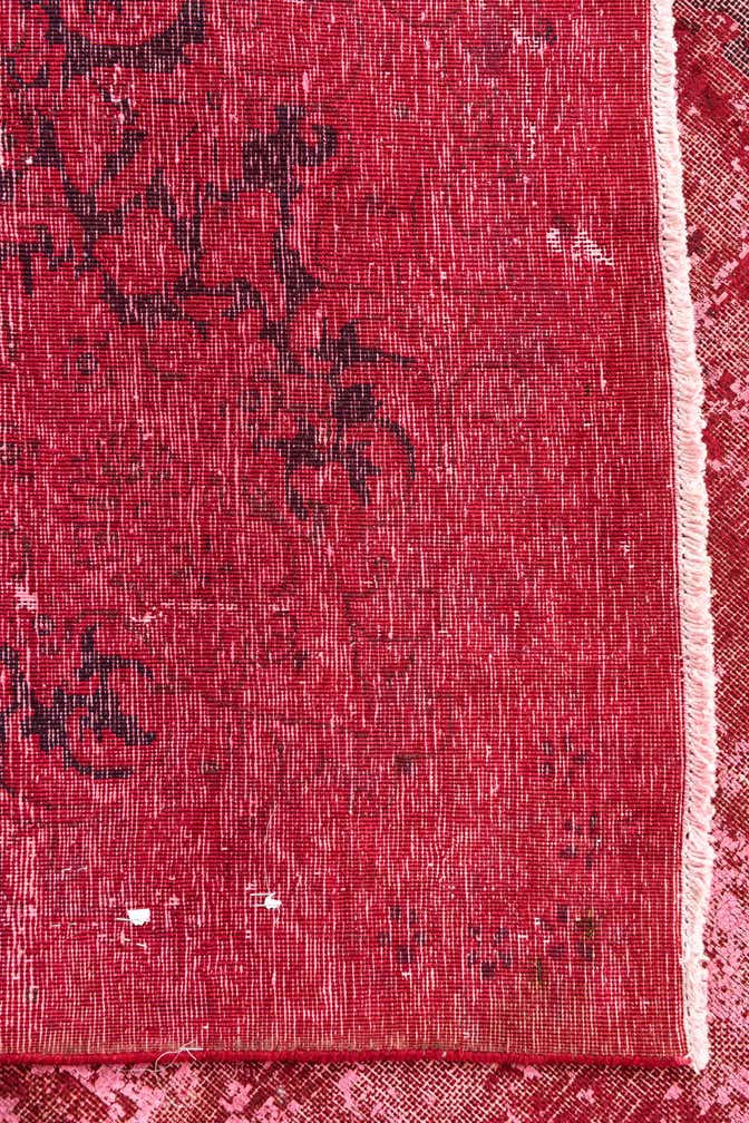 9' 7 x 12' 9 Hand Knotted Ultra Vintage Persian Wool Rug