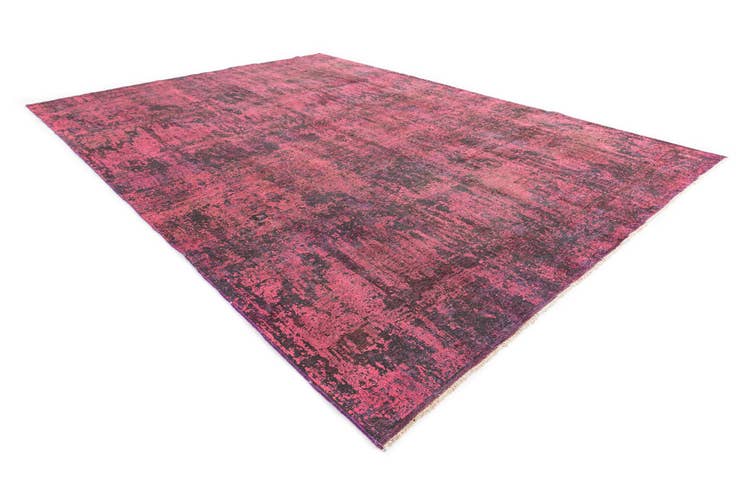 Detail image of 8' 9 x 12' Hand Knotted Ultra Vintage Persian Wool Rug