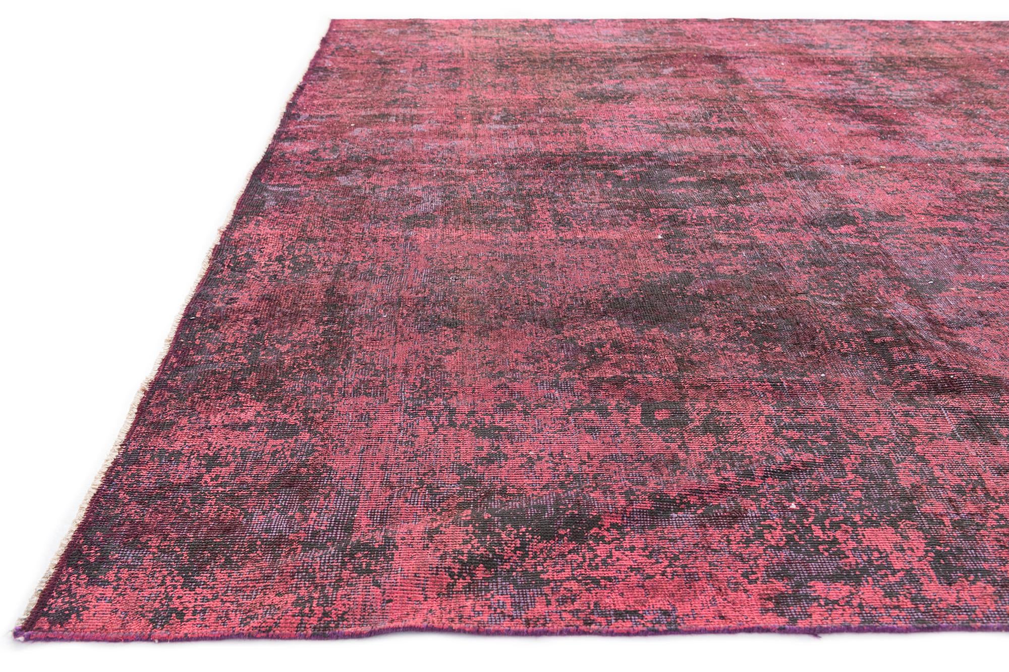 8' 9 x 12' Hand Knotted Ultra Vintage Persian Wool Rug