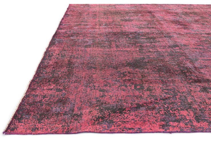 Detail image of 8' 9 x 12' Hand Knotted Ultra Vintage Persian Wool Rug