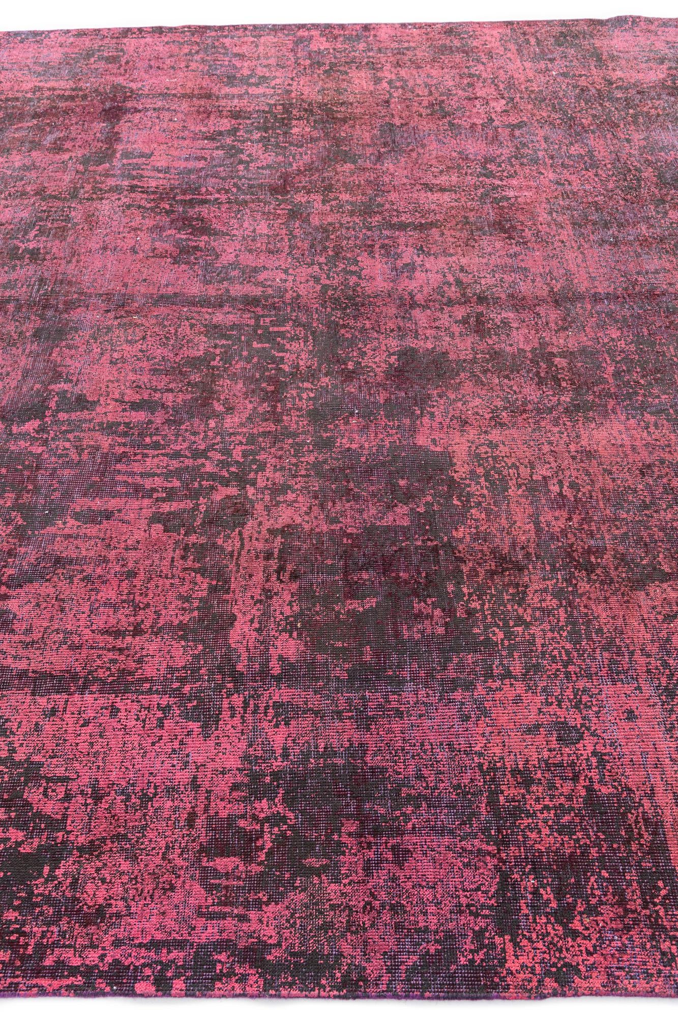 8' 9 x 12' Hand Knotted Ultra Vintage Persian Wool Rug