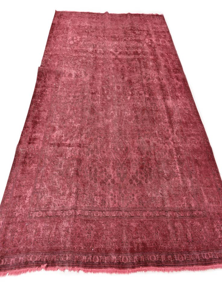 Detail image of 10' x 13'  Hand Knotted Ultra Vintage Persian Wool Rug