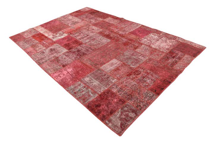 6' 2 x 9' 2 Hand Knotted Ultra Vintage Persian Wool Rug