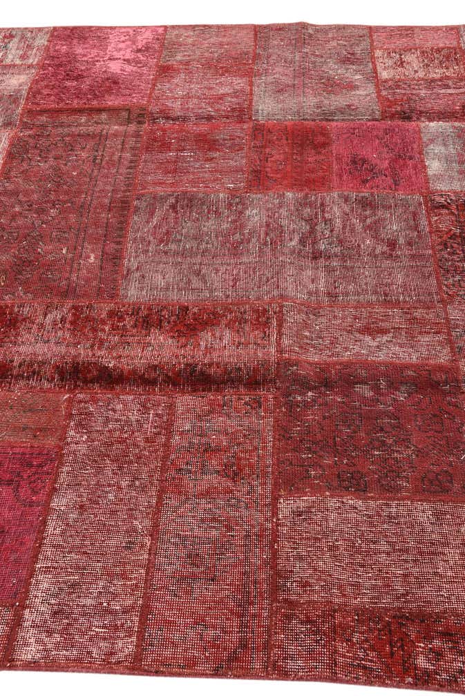 6' 2 x 9' 2 Hand Knotted Ultra Vintage Persian Wool Rug