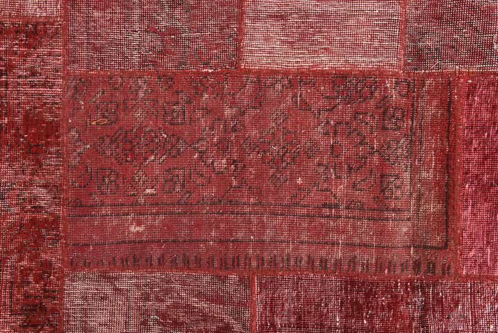 6' 2 x 9' 2 Hand Knotted Ultra Vintage Persian Wool Rug