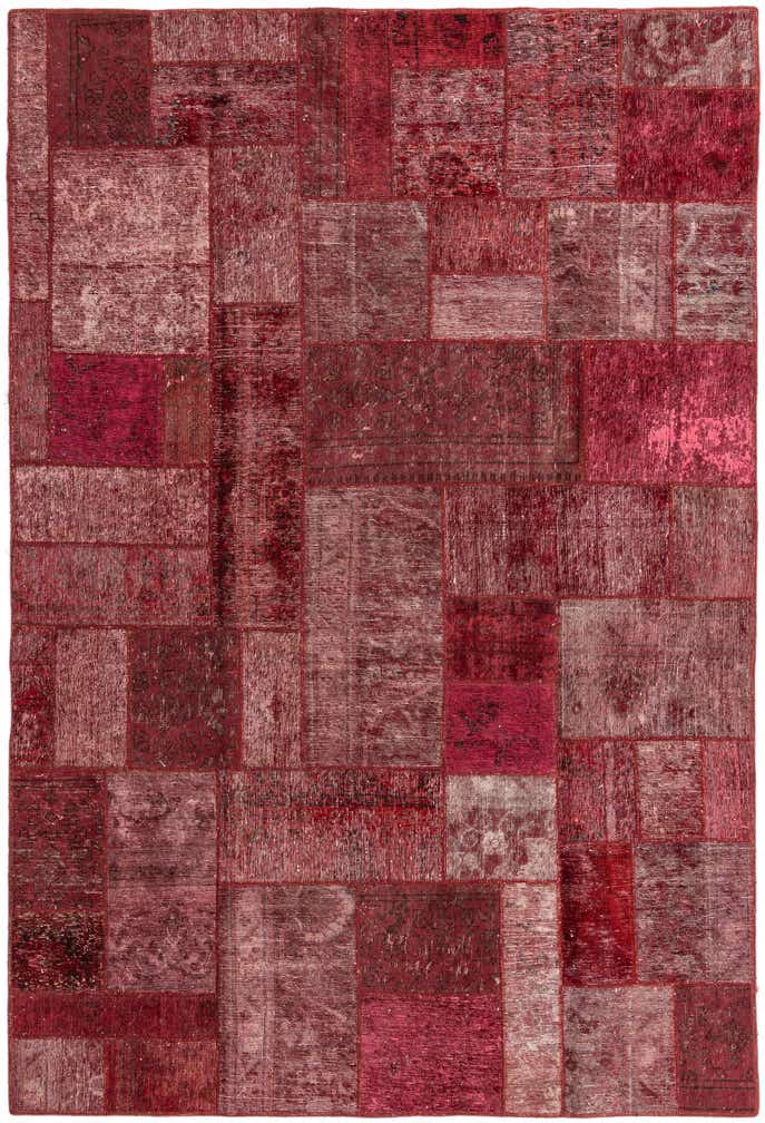 6' 2 x 9' 2 Hand Knotted Ultra Vintage Persian Wool Rug