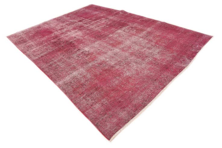 Detail image of 7' 11 x 11' Hand Knotted Ultra Vintage Persian Wool Rug