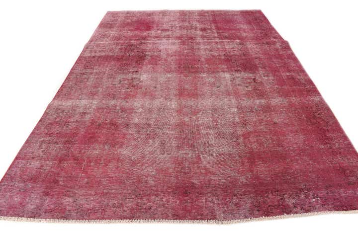 7' 11 x 11' Hand Knotted Ultra Vintage Persian Wool Rug