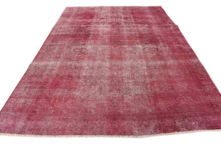 Detail image of 7' 11 x 11' Hand Knotted Ultra Vintage Persian Wool Rug