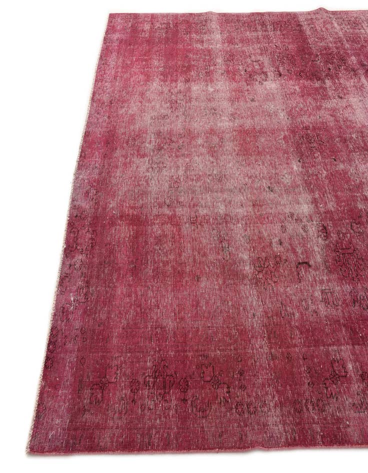 Detail image of 7' 11 x 11'  Hand Knotted Ultra Vintage Persian Wool Rug