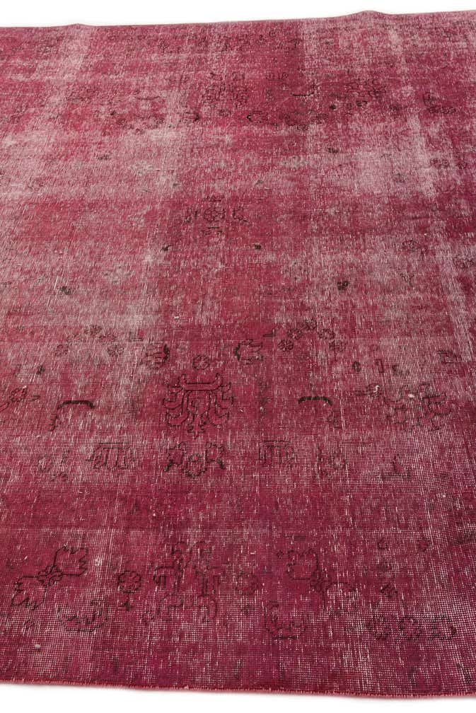7' 11 x 11' Hand Knotted Ultra Vintage Persian Wool Rug