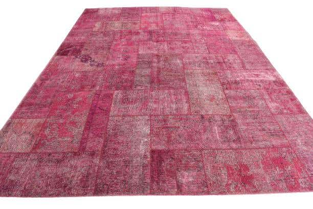 9' 9 x 13' 1 Hand Knotted Ultra Vintage Persian Wool Rug