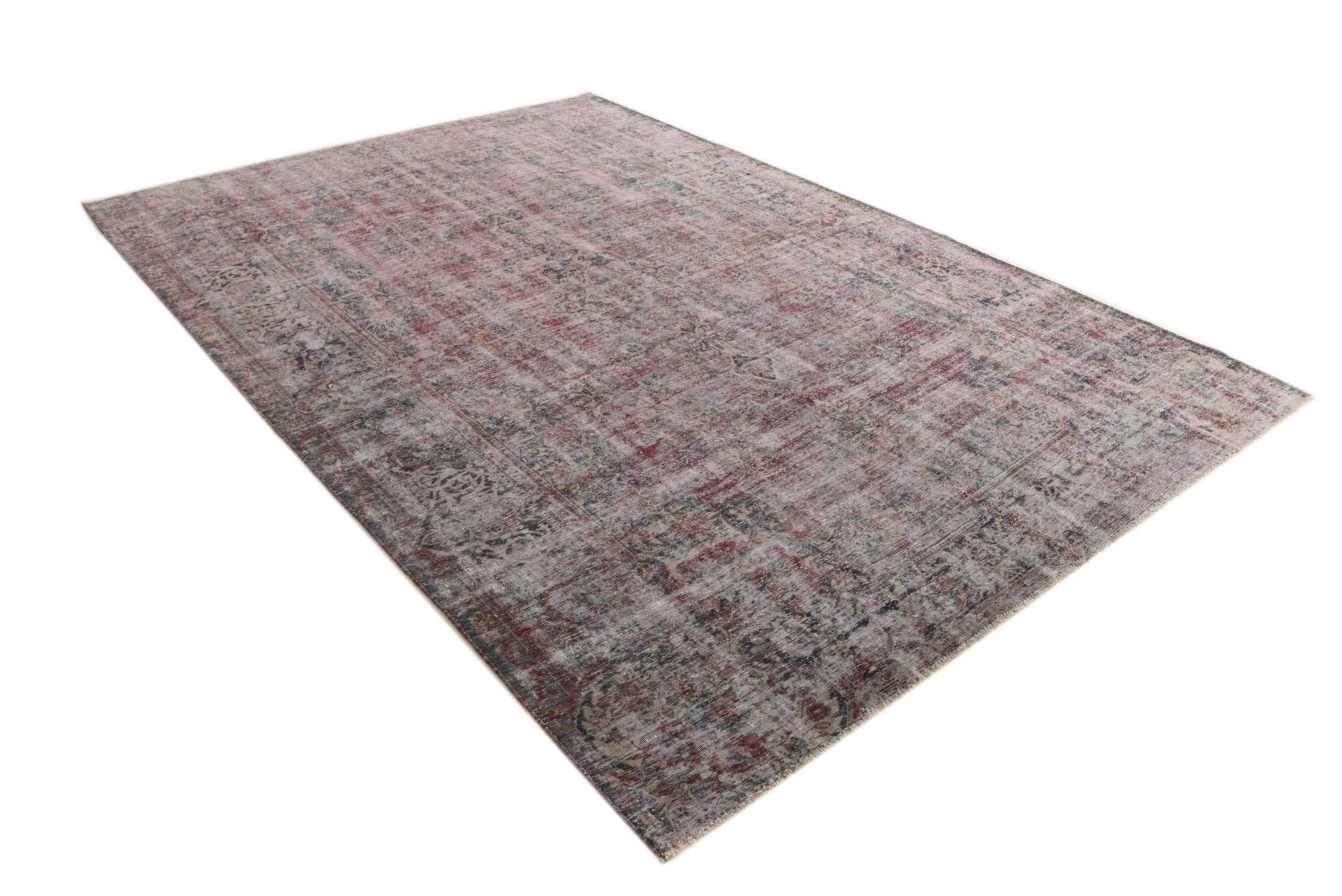 8' 2 x 11' 10 Hand Knotted Ultra Vintage Persian Wool Rug