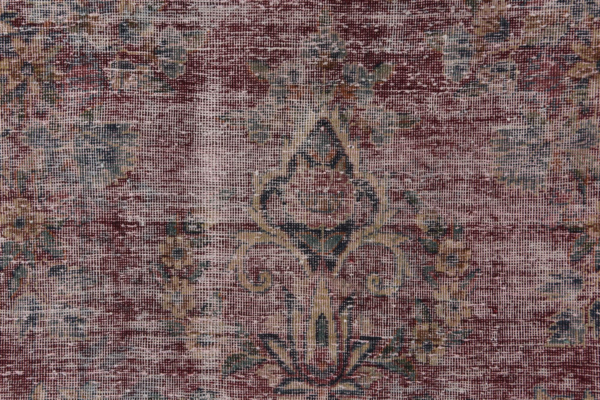 8' 2 x 11' 10 Hand Knotted Ultra Vintage Persian Wool Rug