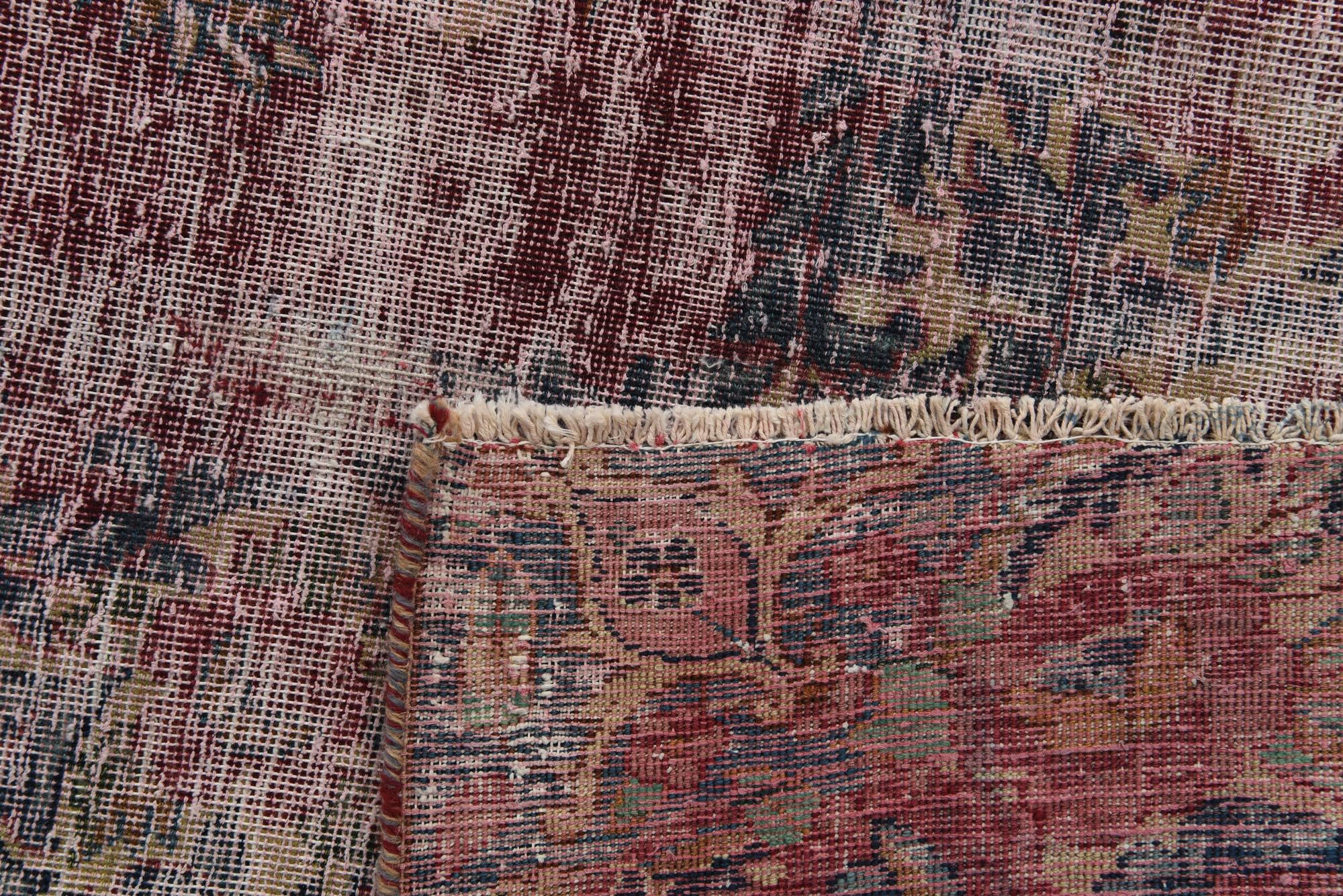 8' 2 x 11' 10 Hand Knotted Ultra Vintage Persian Wool Rug