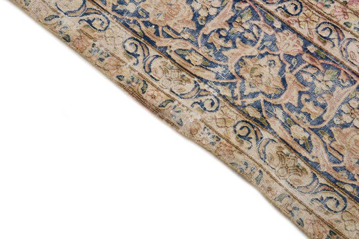 Detail image of 9' 8 x 13' 4 Hand Knotted Ultra Vintage Persian Wool Rug