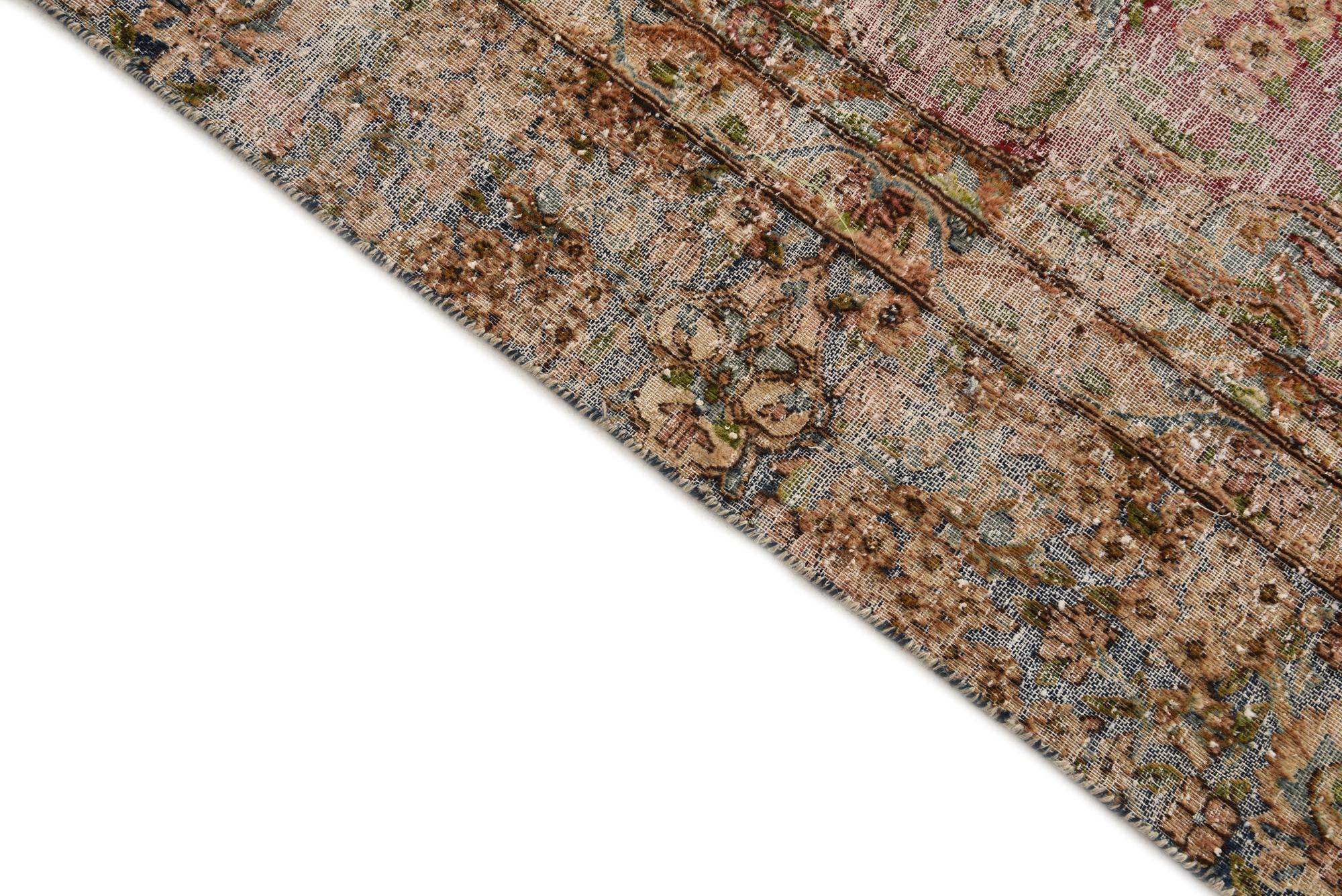 245cm x 365cm anudado a mano Ultra Vintage Alfombra Persa Lana