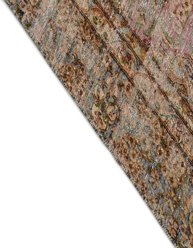 Detail image of 8' x 12' Hand Knotted Ultra Vintage Persian Wool Rug