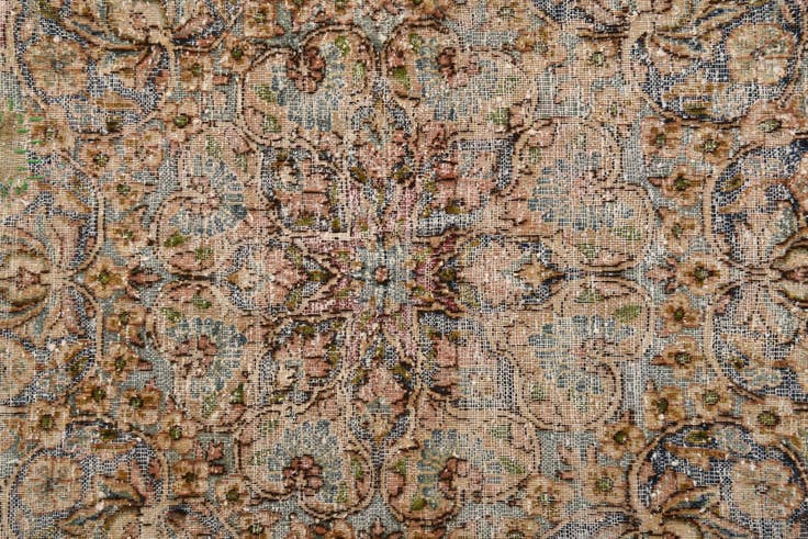 Detail image of 245cm x 365cm anudado a mano Ultra Vintage Alfombra Persa Lana