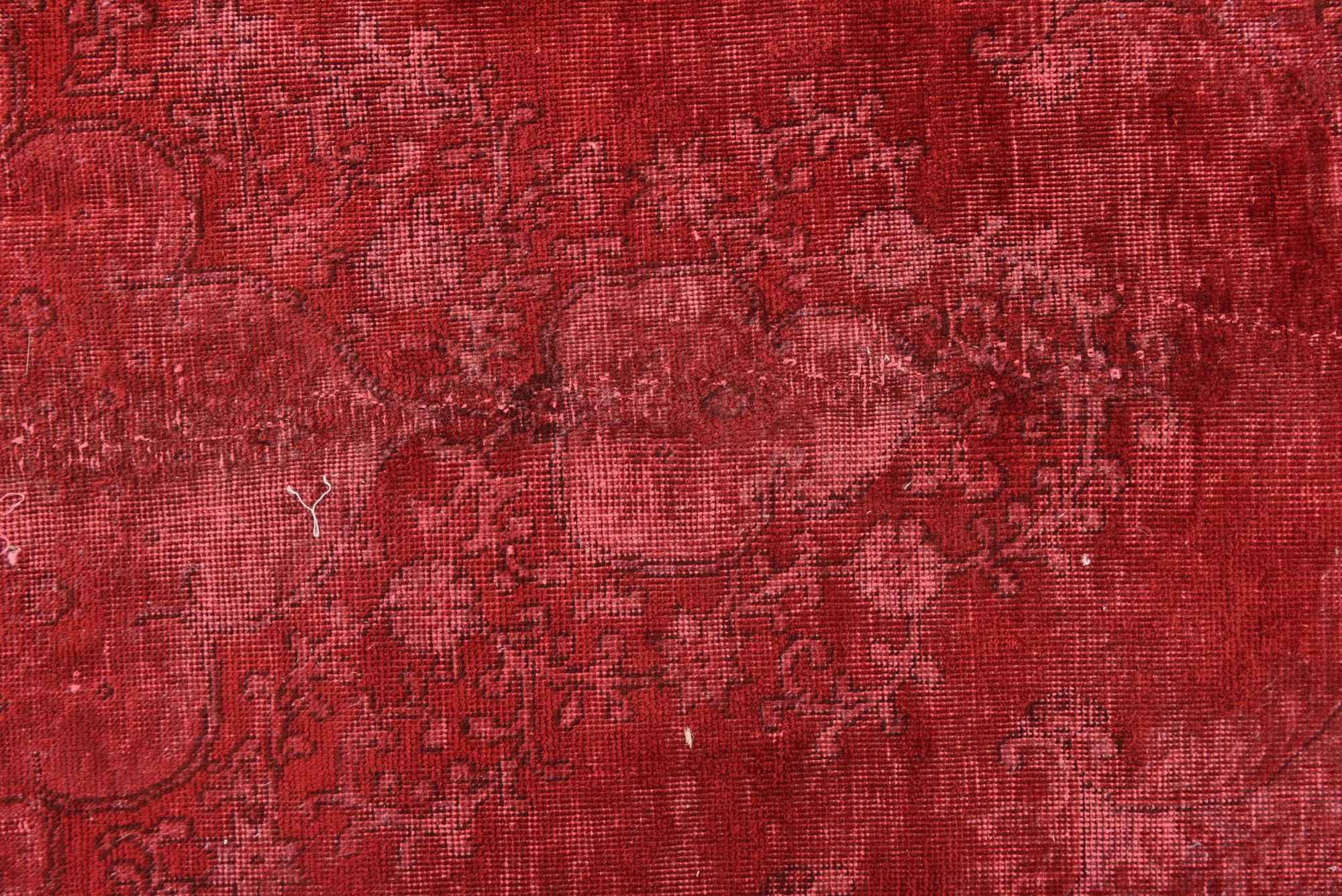 9' 7 x 12' 9 Hand Knotted Ultra Vintage Persian Wool Rug