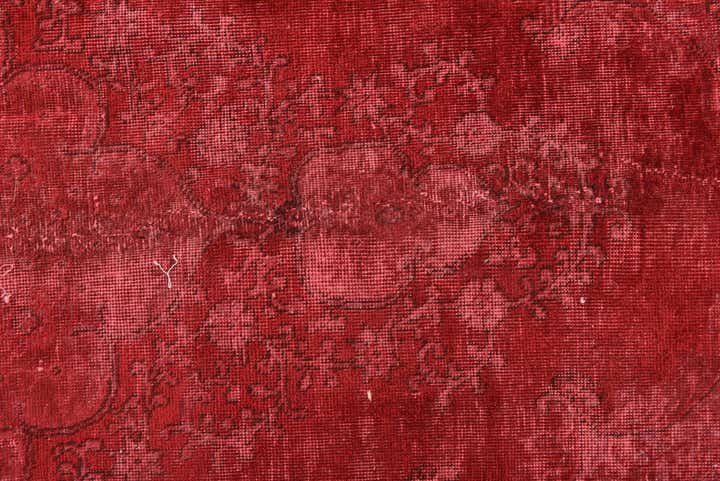9' 7 x 12' 9 Hand Knotted Ultra Vintage Persian Wool Rug