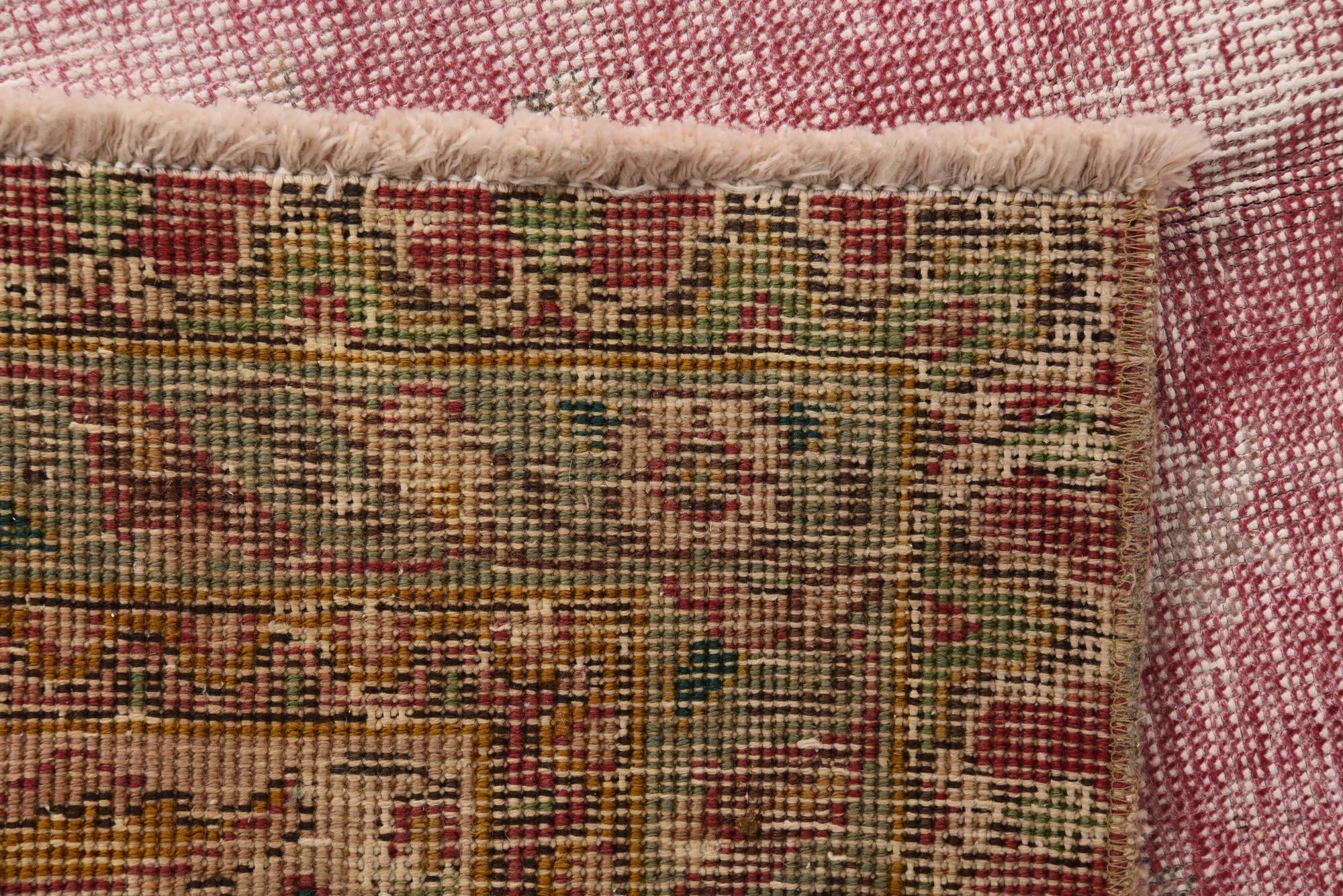 9' 8 x 12' 8 Hand Knotted Ultra Vintage Persian Wool Rug
