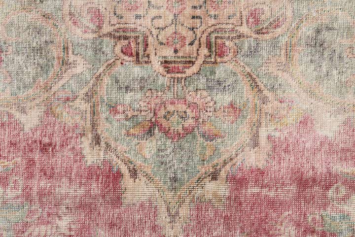 9' 8 x 12' 8 Hand Knotted Ultra Vintage Persian Wool Rug