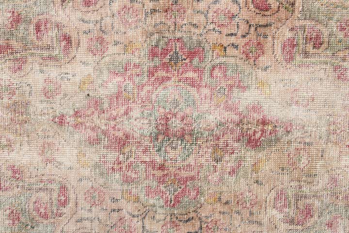 9' 8 x 12' 8 Hand Knotted Ultra Vintage Persian Wool Rug
