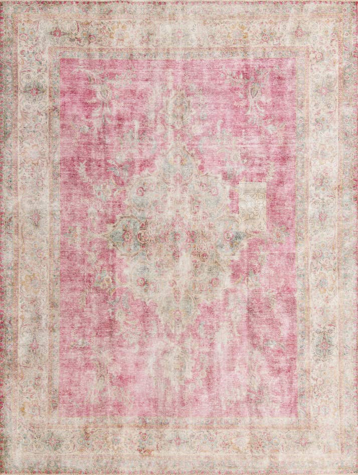 Detail image of 9' 8 x 12' 8 Hand Knotted Ultra Vintage Persian Wool Rug
