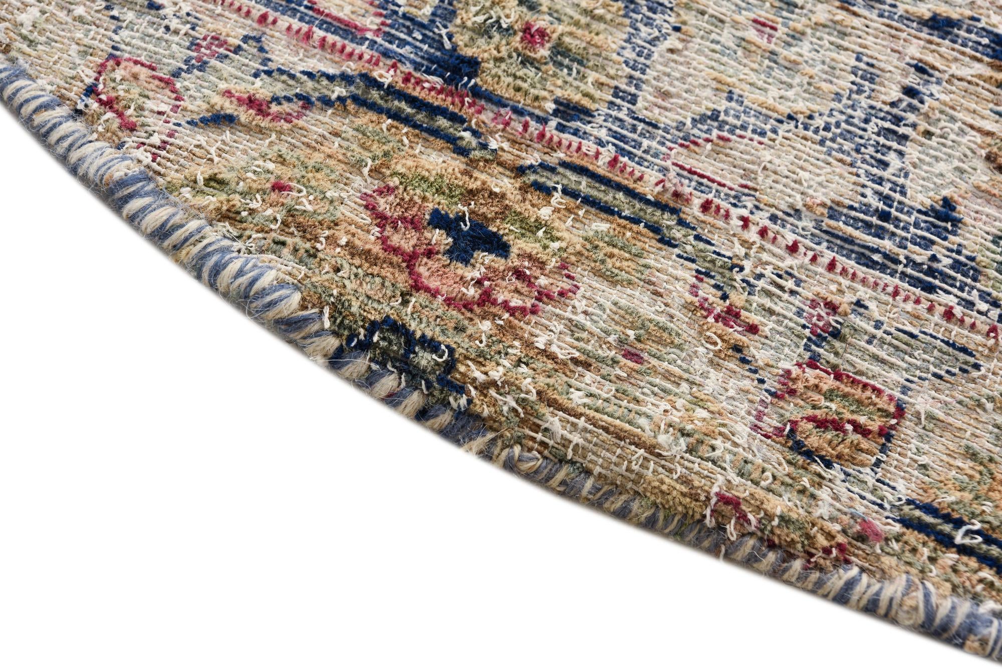 9' 8 x 12' 3 Hand Knotted Ultra Vintage Persian Wool Rug