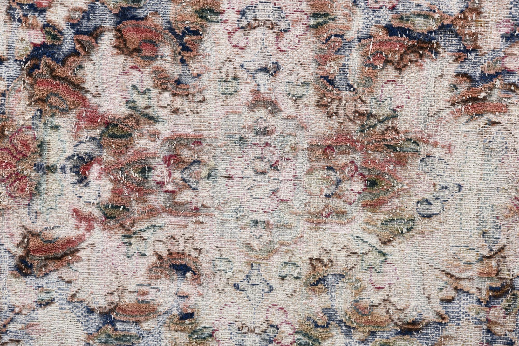 9' 8 x 12' 3 Hand Knotted Ultra Vintage Persian Wool Rug