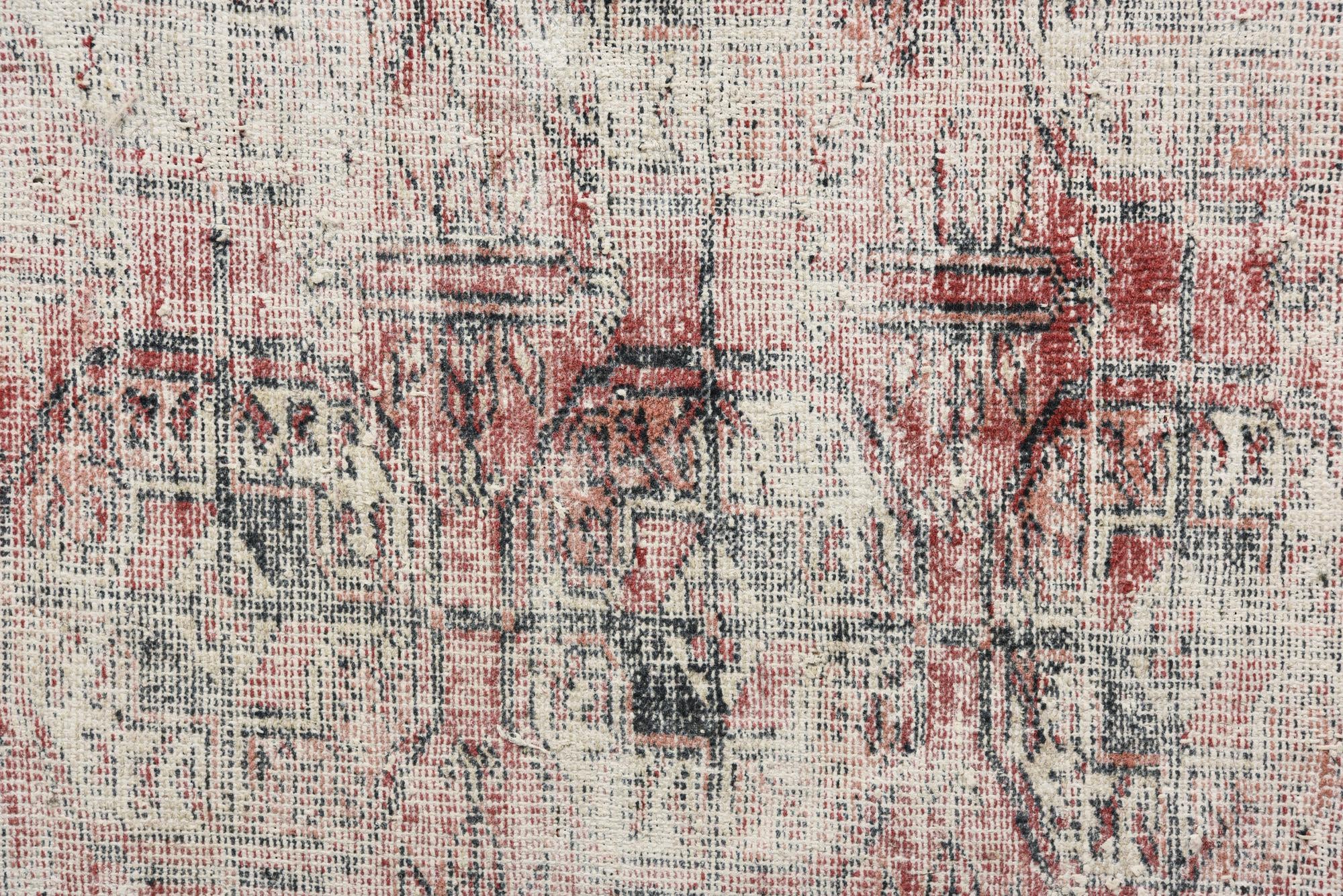 6' x 9' 1 Hand Knotted Ultra Vintage Persian Wool Rug