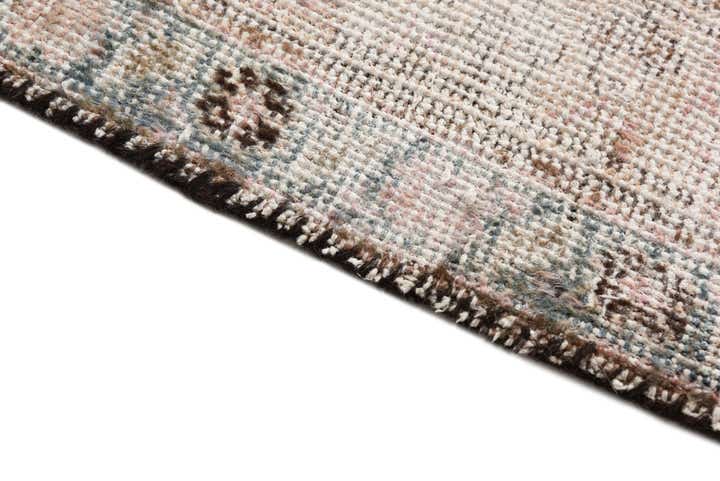 9' 1 x 13' Hand Knotted Ultra Vintage Persian Wool Rug
