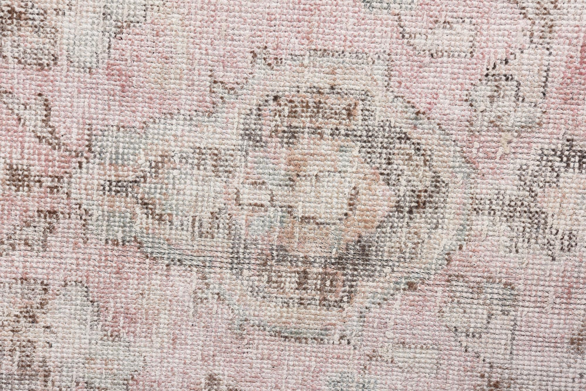 9' 1 x 13' Hand Knotted Ultra Vintage Persian Wool Rug