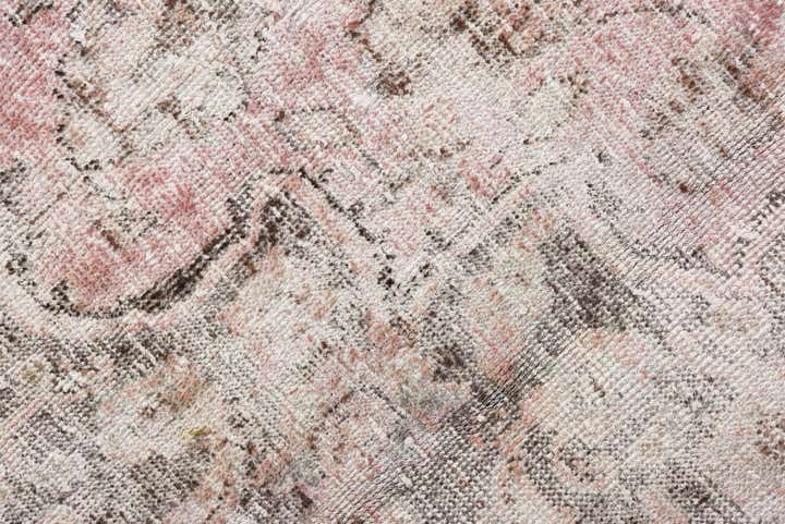 9' 1 x 13' Hand Knotted Ultra Vintage Persian Wool Rug