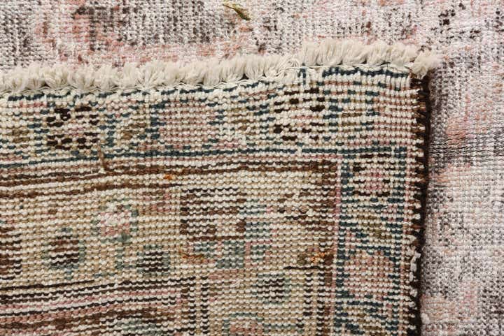 9' 1 x 13' Hand Knotted Ultra Vintage Persian Wool Rug
