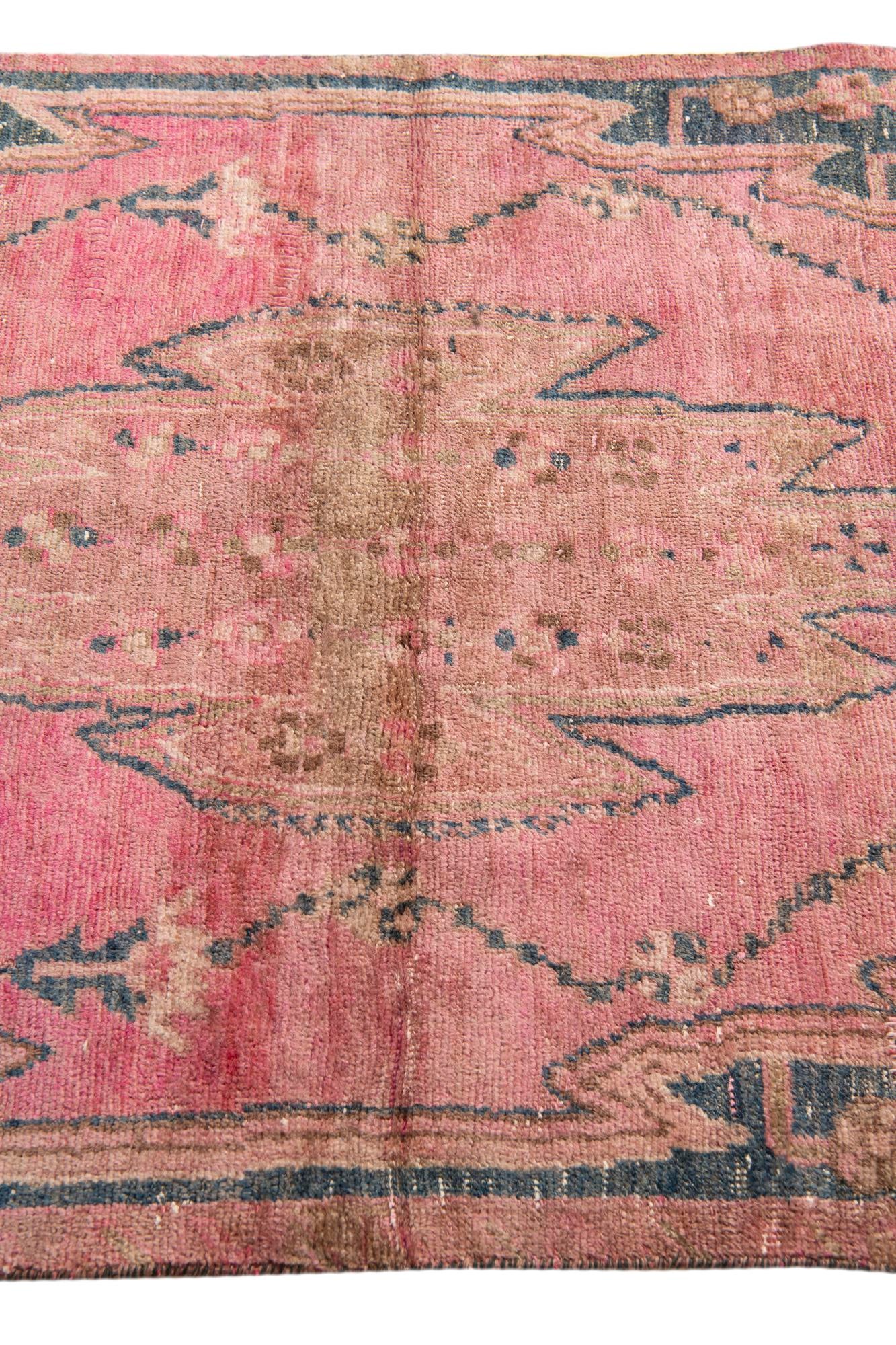 3' 7 x 7' 1 Hand Knotted Ultra Vintage Persian Wool Rug