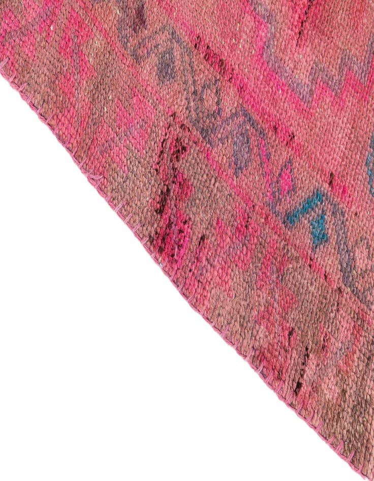 Detail image of 4' 6 x 7' 3  Hand Knotted Ultra Vintage Persian Wool Rug