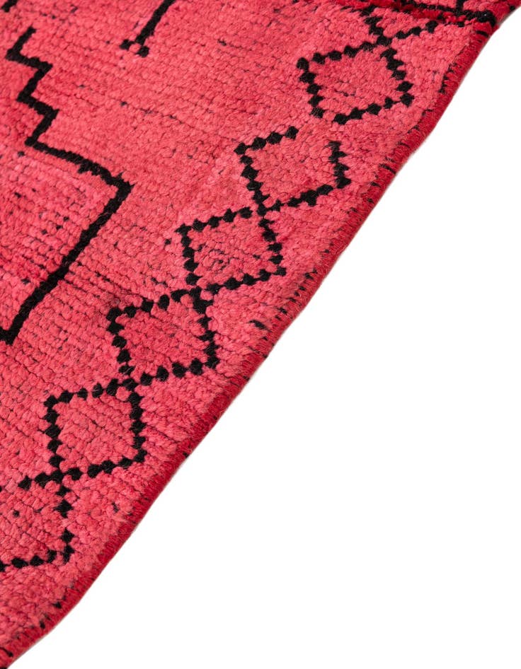 Detail image of 4' 10 x 7' 3  Hand Knotted Ultra Vintage Persian Wool Rug