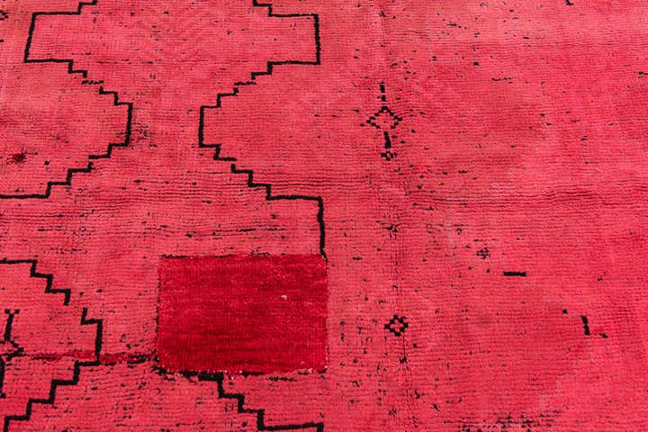 4' 10 x 7' 3 Hand Knotted Ultra Vintage Persian Wool Rug