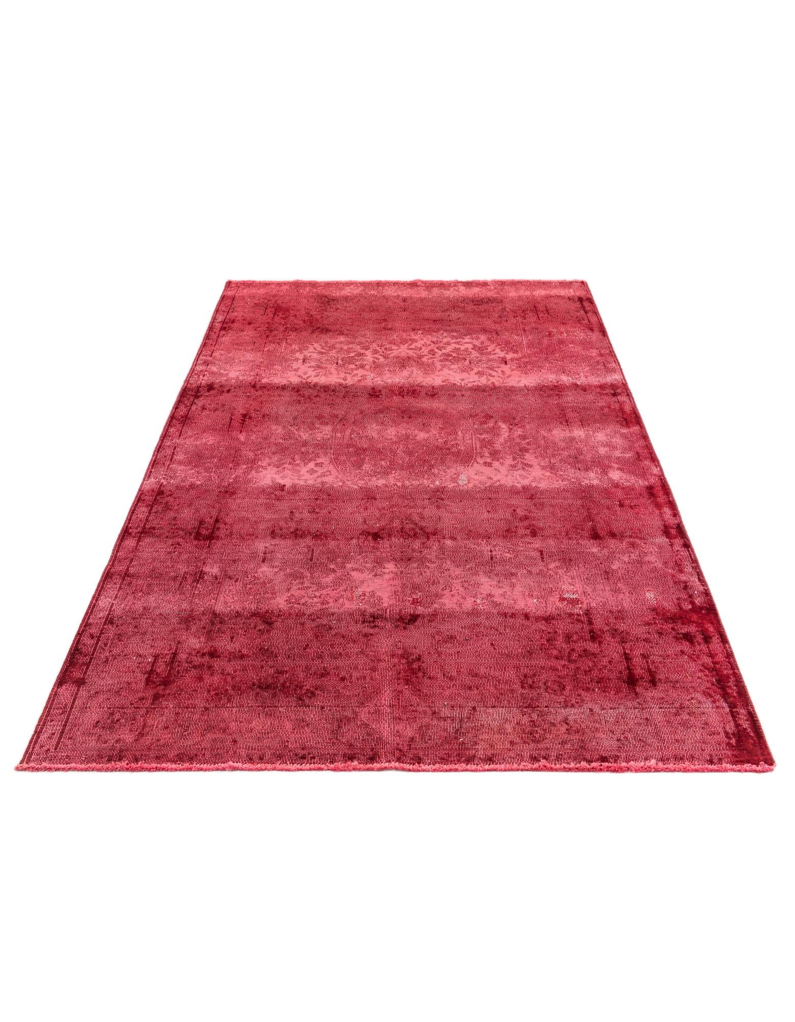 4' x 6' 8 Hand Knotted Ultra Vintage Persian Wool Rug