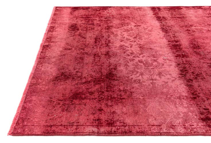 Detail image of 4' x 6' 8 Hand Knotted Ultra Vintage Persian Wool Rug