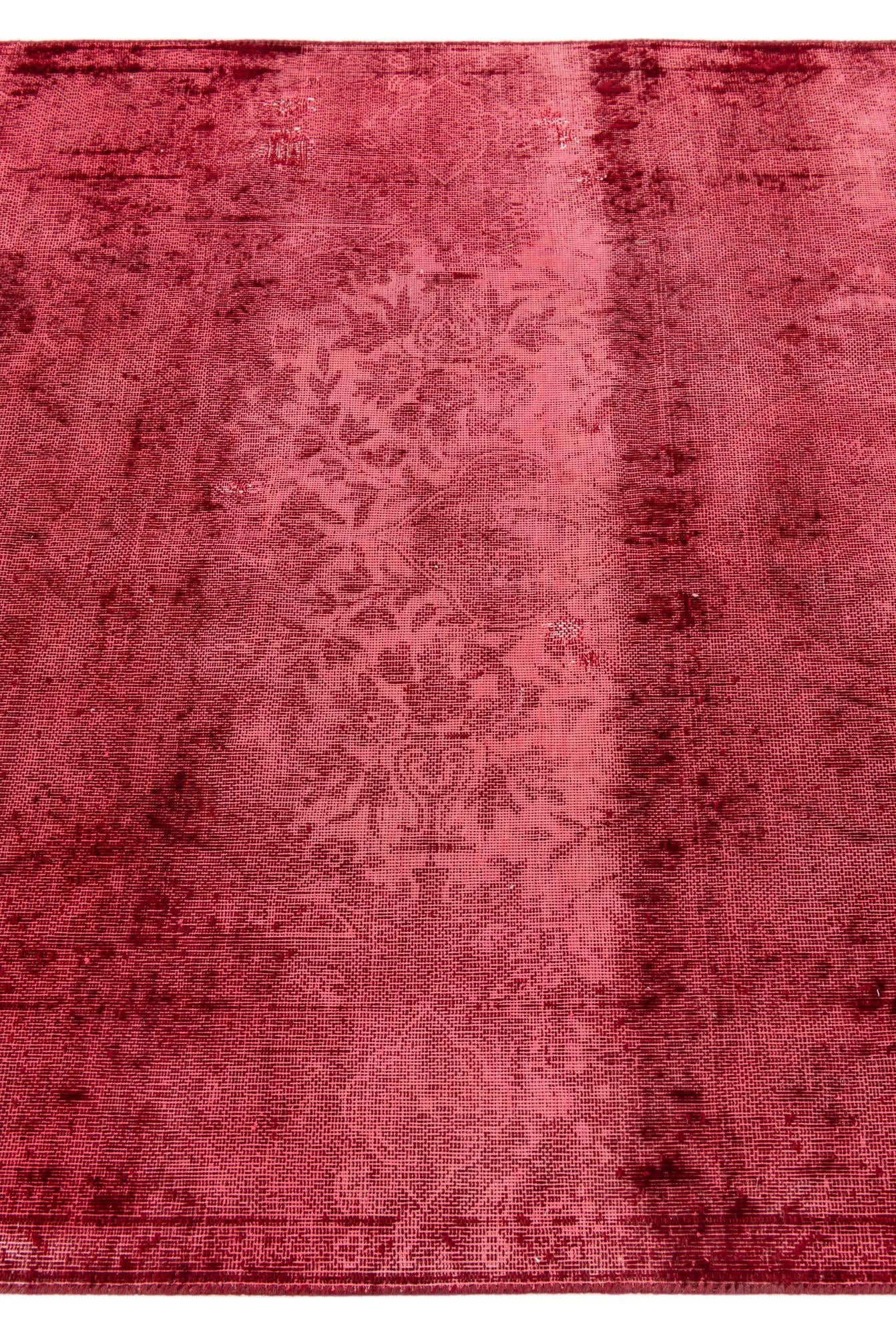 4' x 6' 8 Hand Knotted Ultra Vintage Persian Wool Rug
